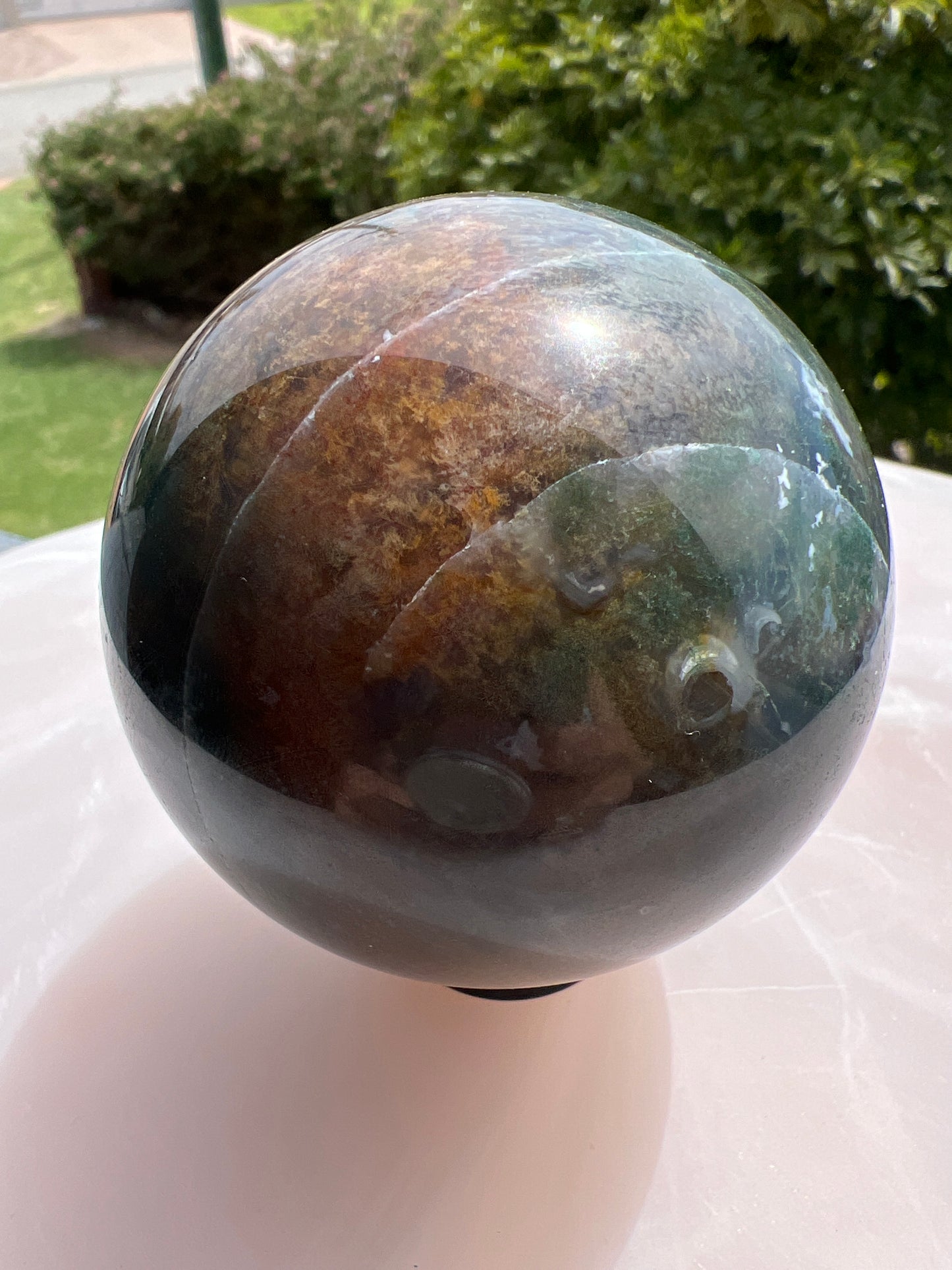 Moss Agate Sphere