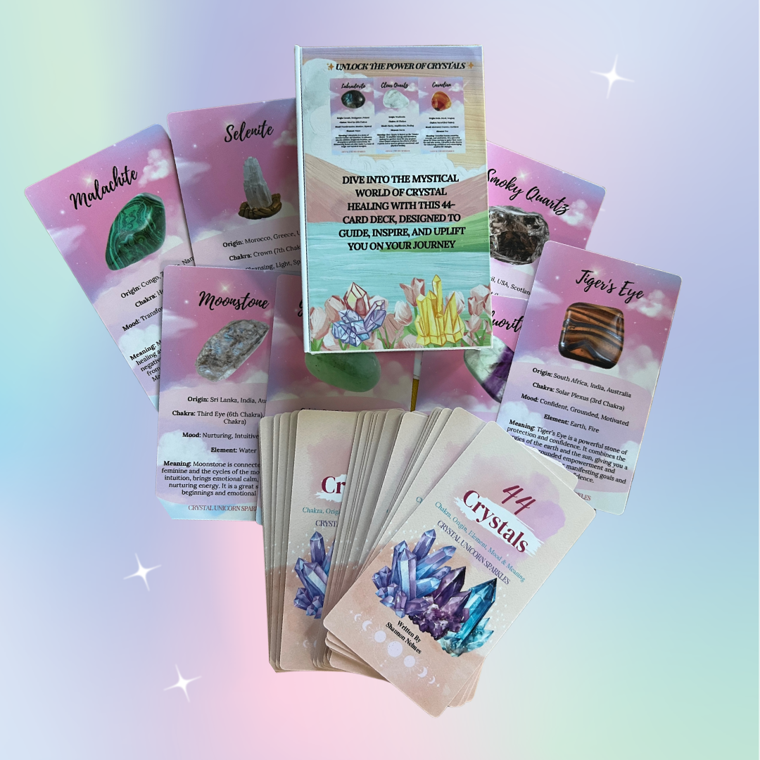 My Crystal Path Guidance Cards!