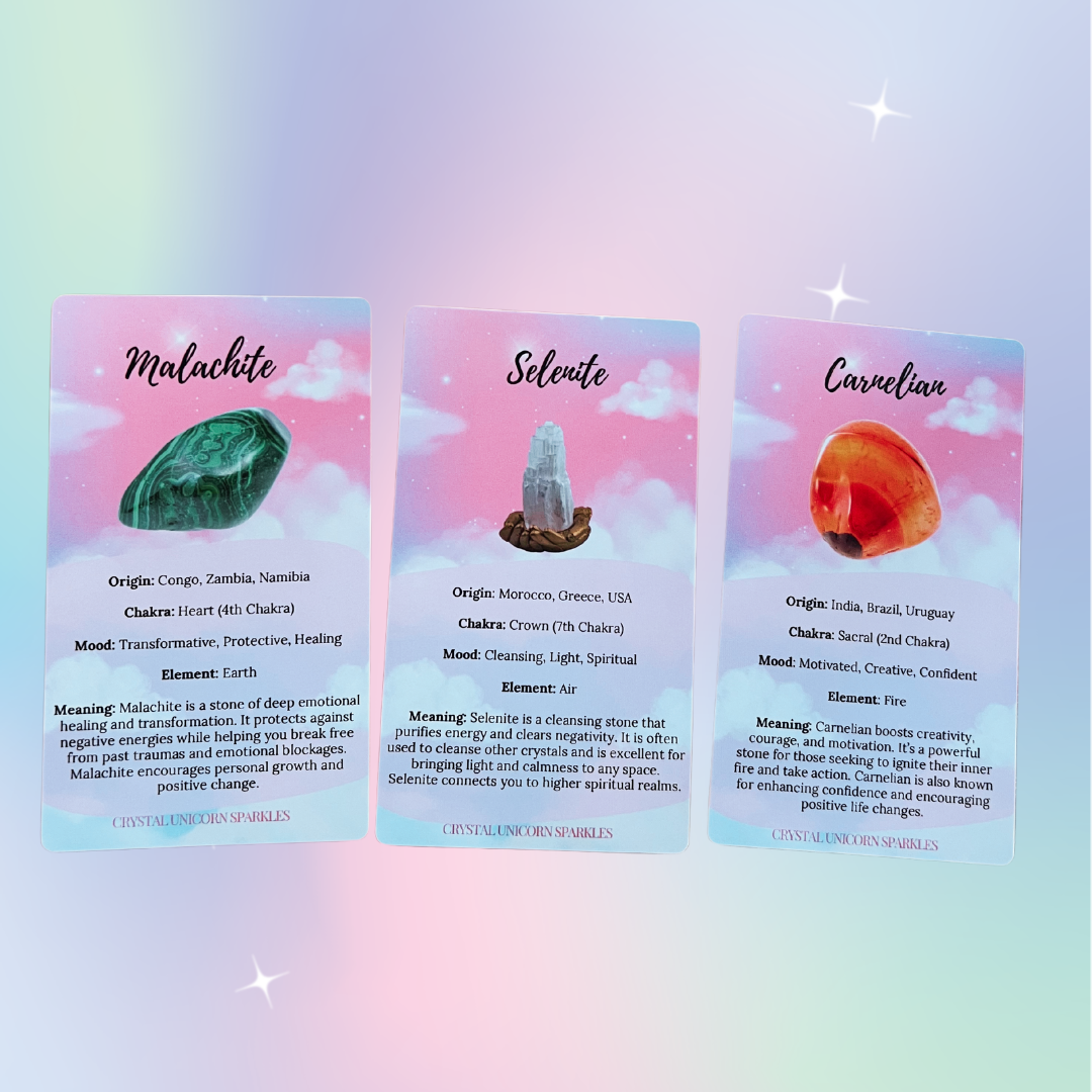 My Crystal Path Guidance Cards!