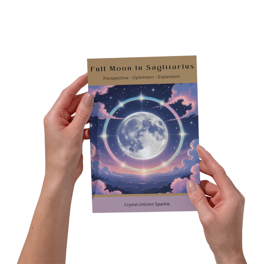 Sagittarius Full Moon Digital Workbook