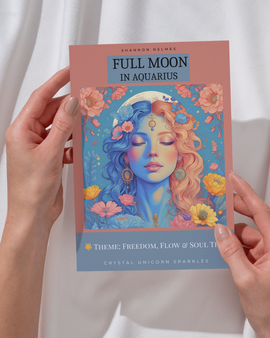 Full Moon in Aquarius Workbook – Digital Download