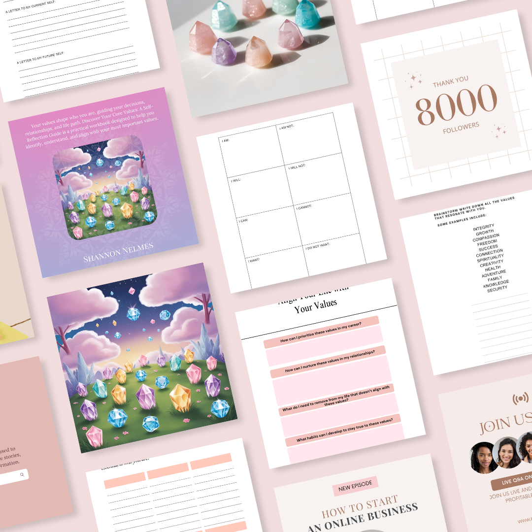 Free PDF Discover Your Core Values: A Self-Reflection Guide