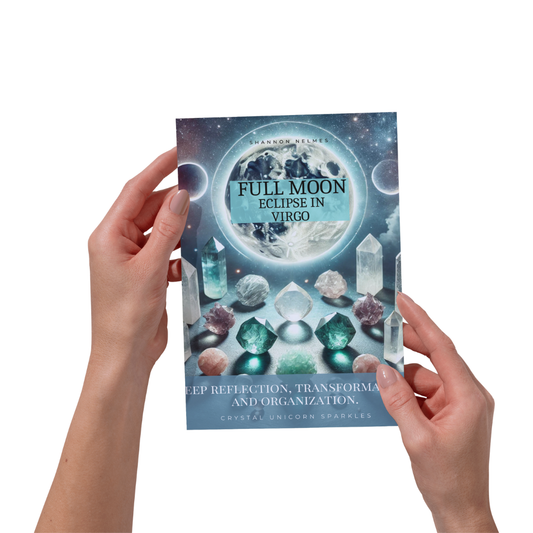 🌕 Full Moon Eclipse in Virgo Digital Journal Booklet 🌕