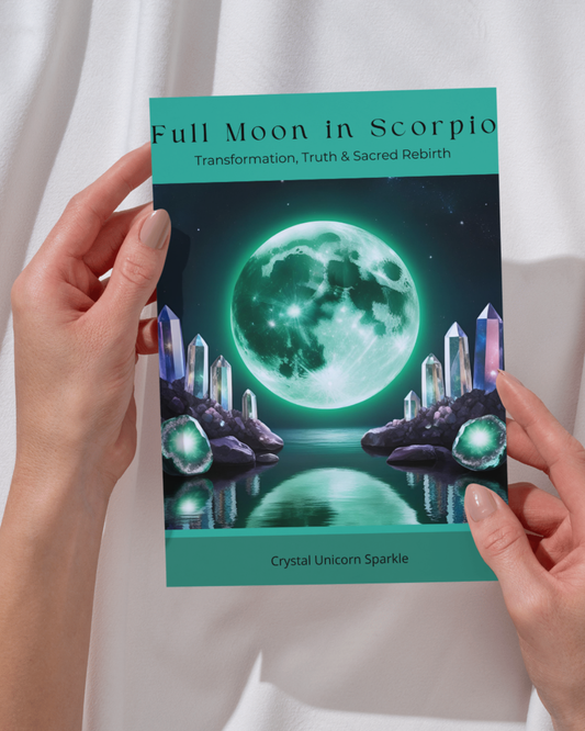 Scorpio Full Moon Workbook Digital / Printable Work Book