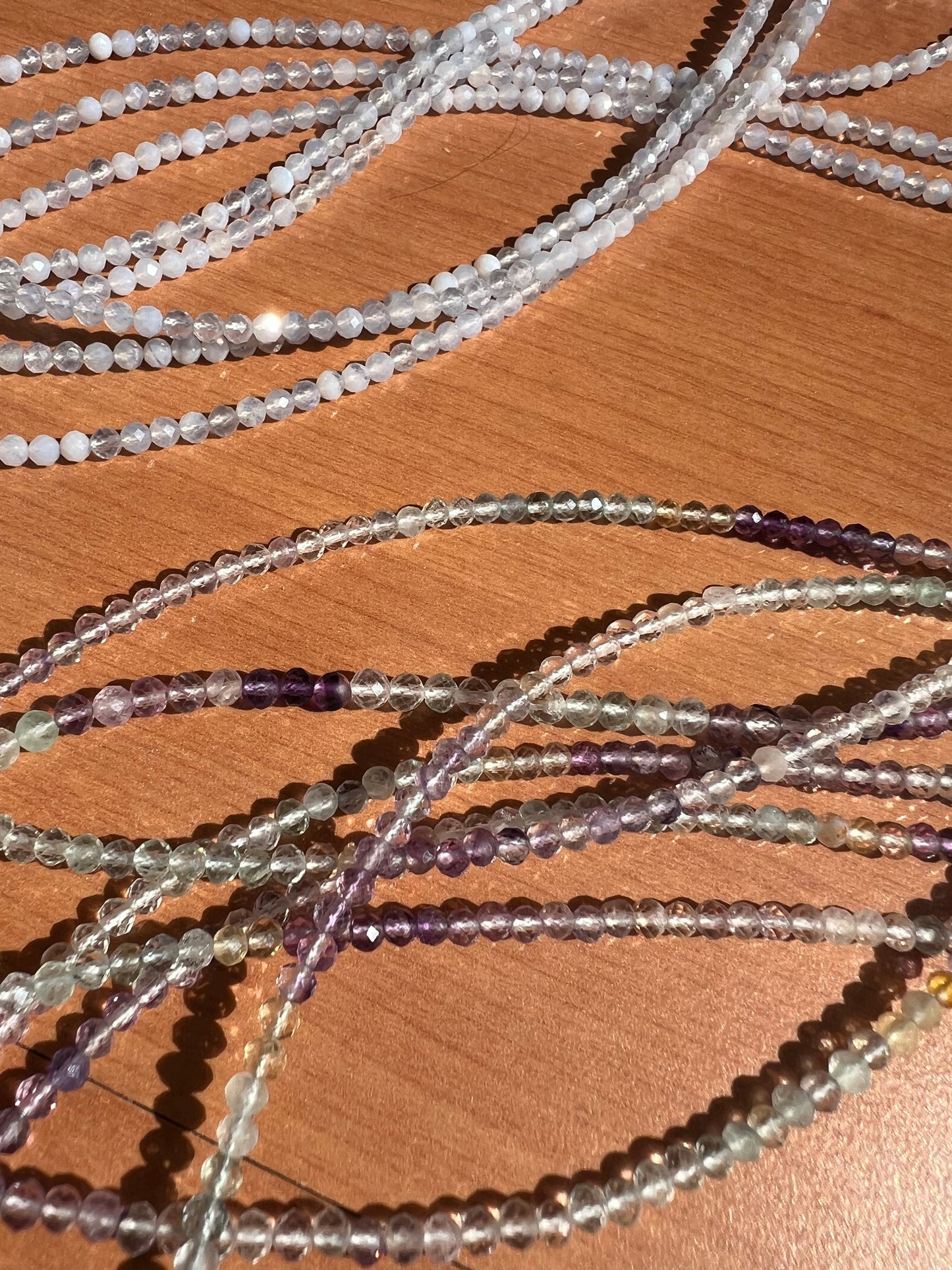 Faceted Crystal Choker Necklace