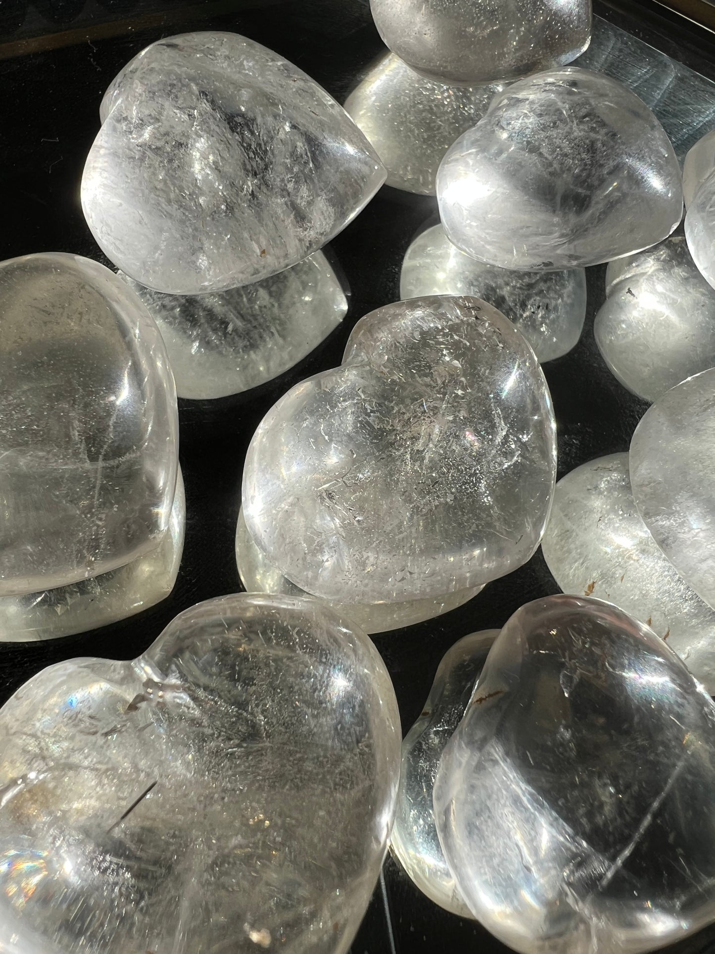 Clear Quartz Heart