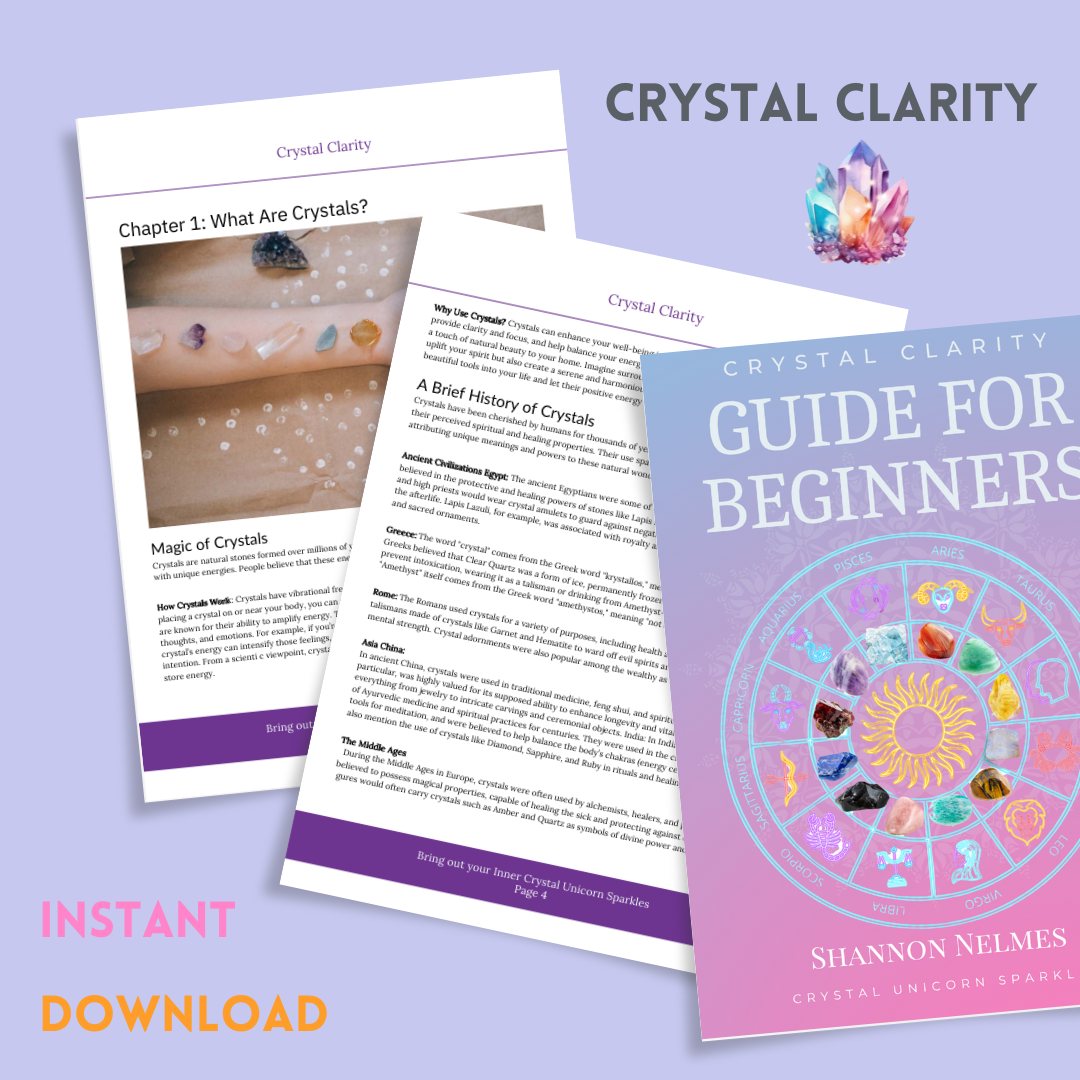 Crystal Clarity Guide For Beginners 🌟eBook