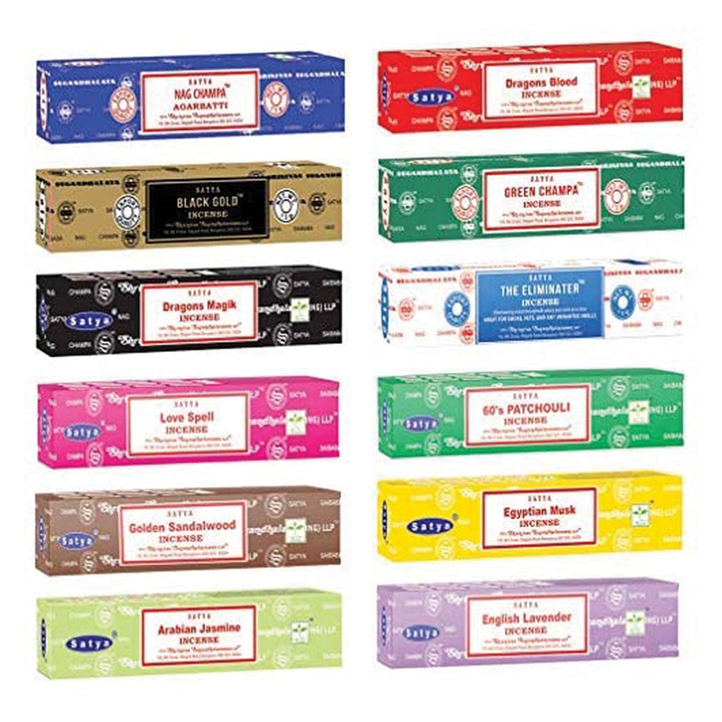 Variety Pack 1 - Satya Nag Champa (12)
