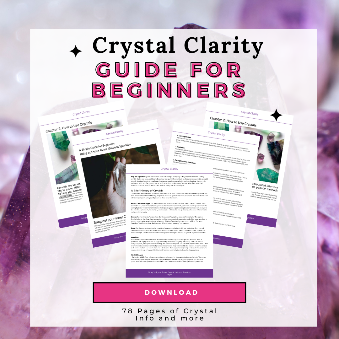 Crystal Clarity Guide For Beginners 🌟eBook