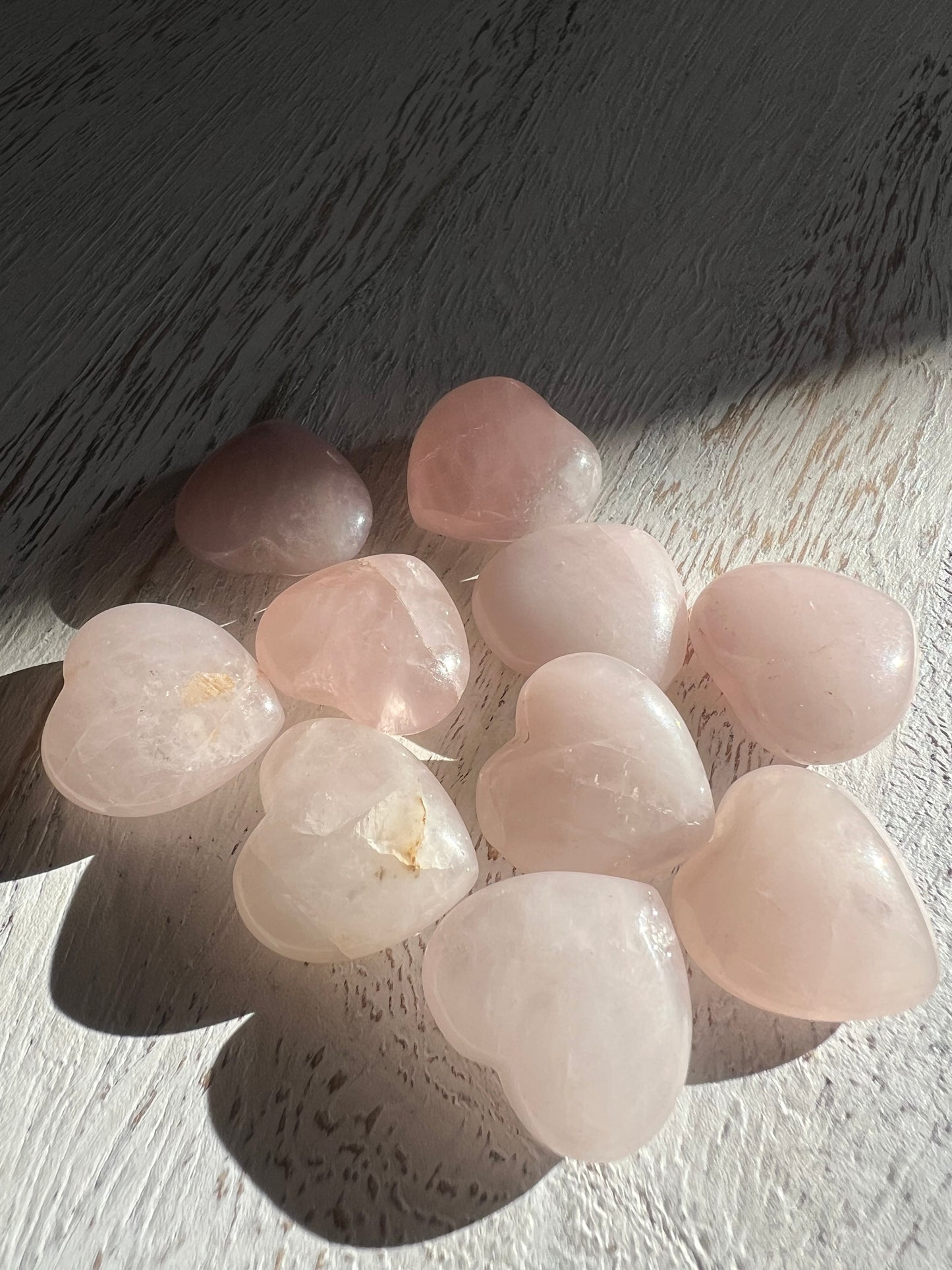 Mini Rose Quartz Heart