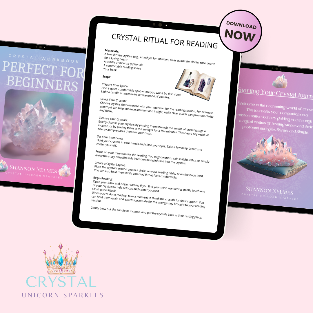 ๐ Crystal Workbook โ Perfect for Beginners! ๐ Digital Download