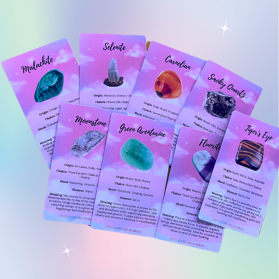 My Crystal Path Guidance Cards!