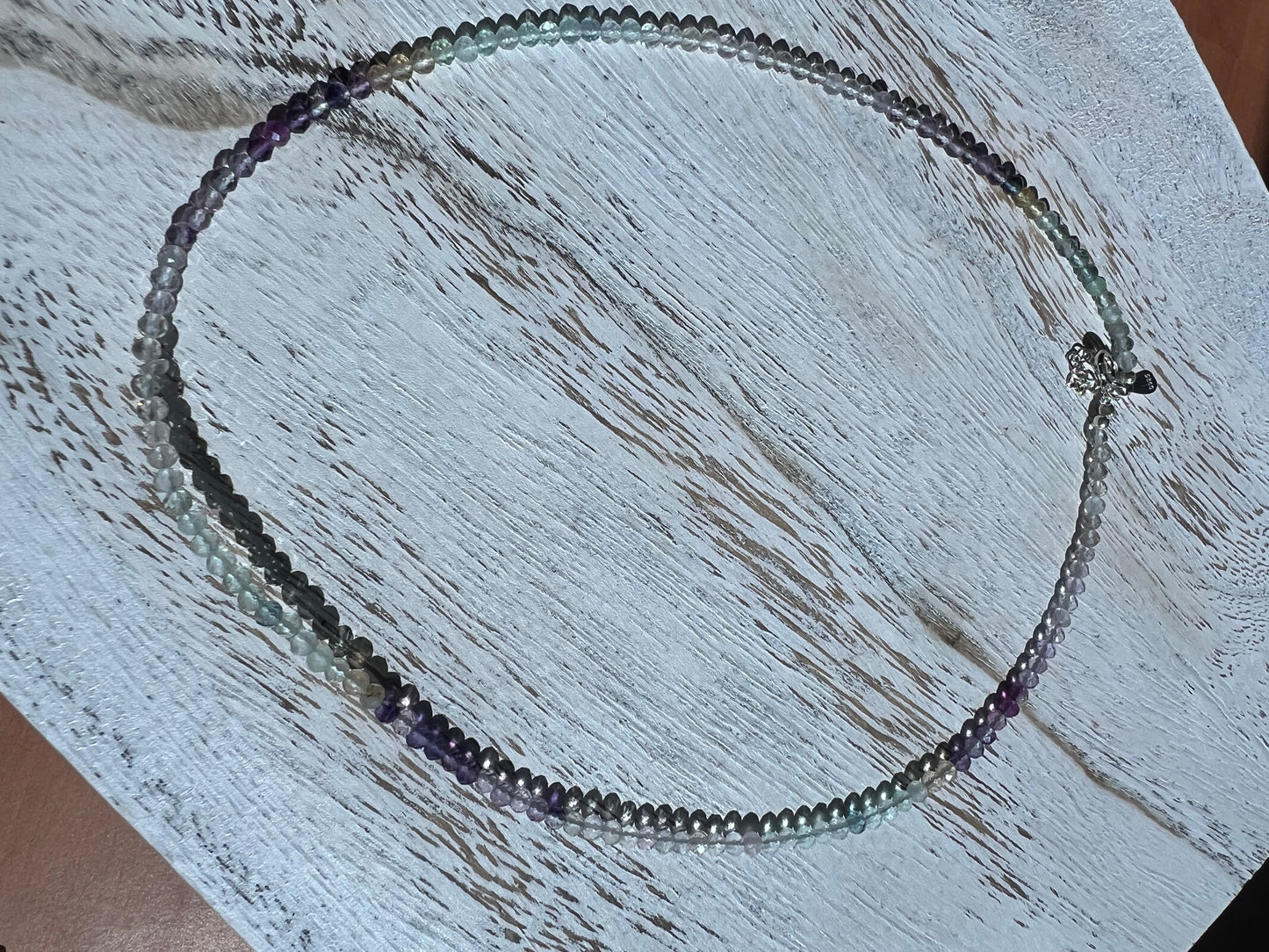 Faceted Crystal Choker Necklace