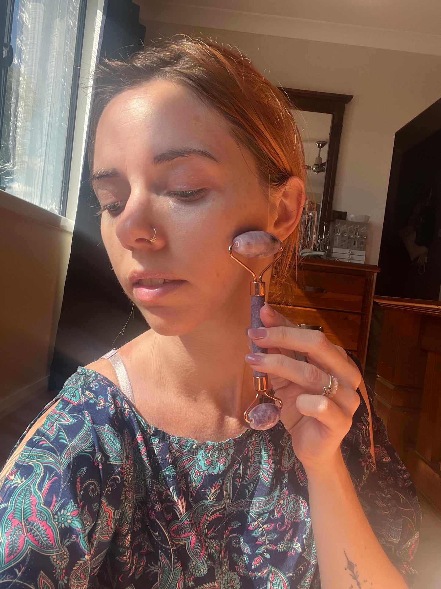 Lepidolite Facial Roller