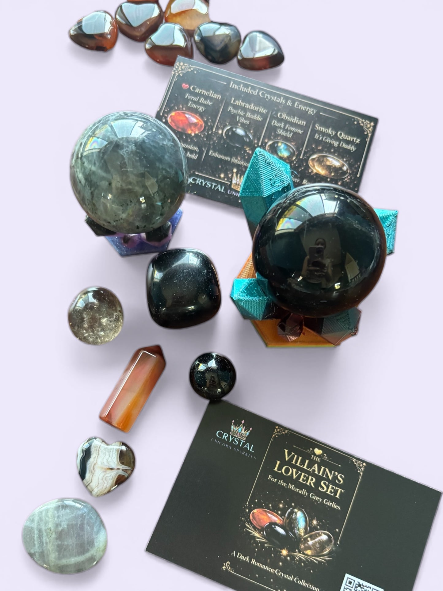 The Villain’s Crystal Lover Set Dark Romance Crystal Bundle