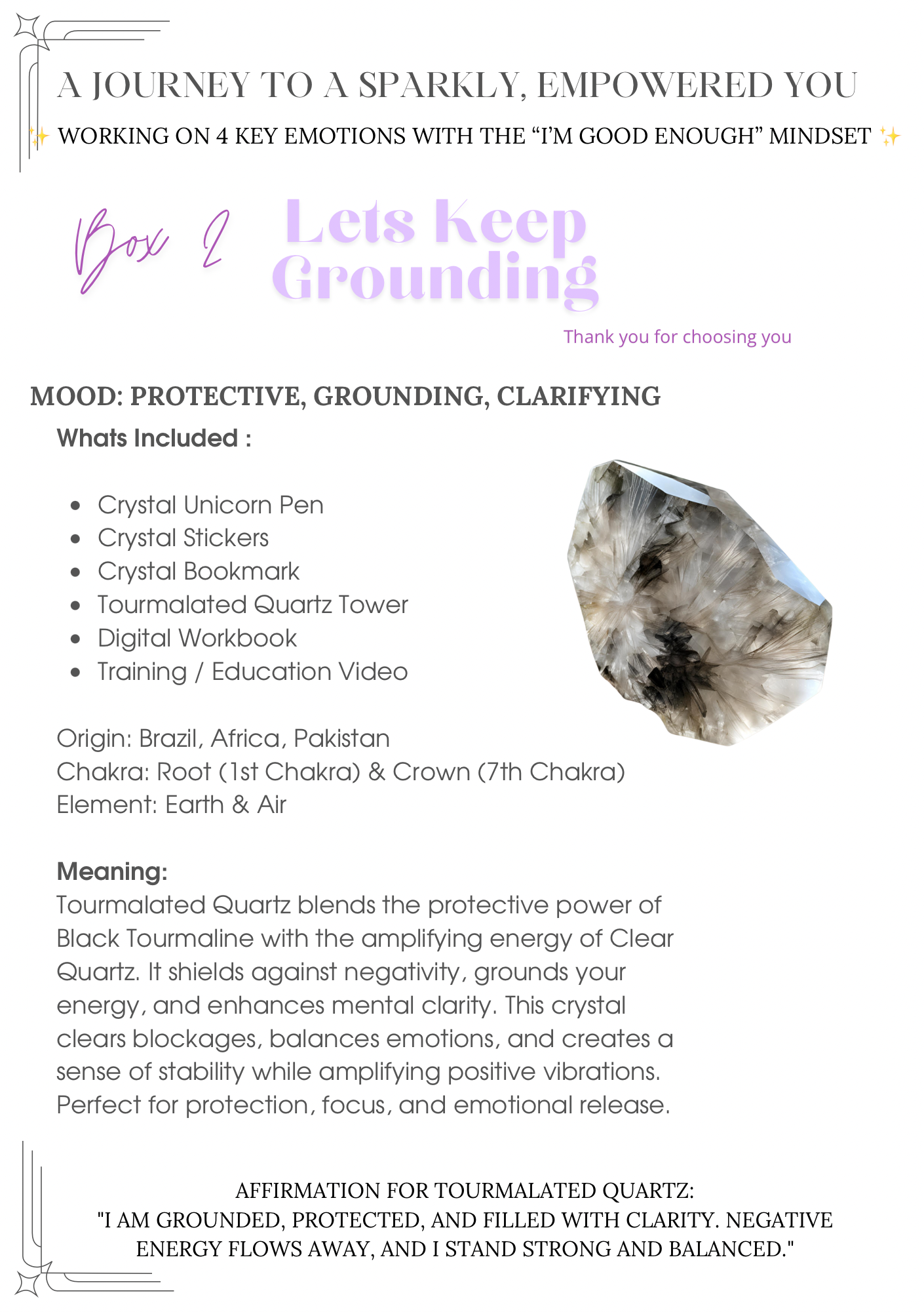 Let’s Keep Grounding – Crystal Empowerment Bundle (Box 2)
