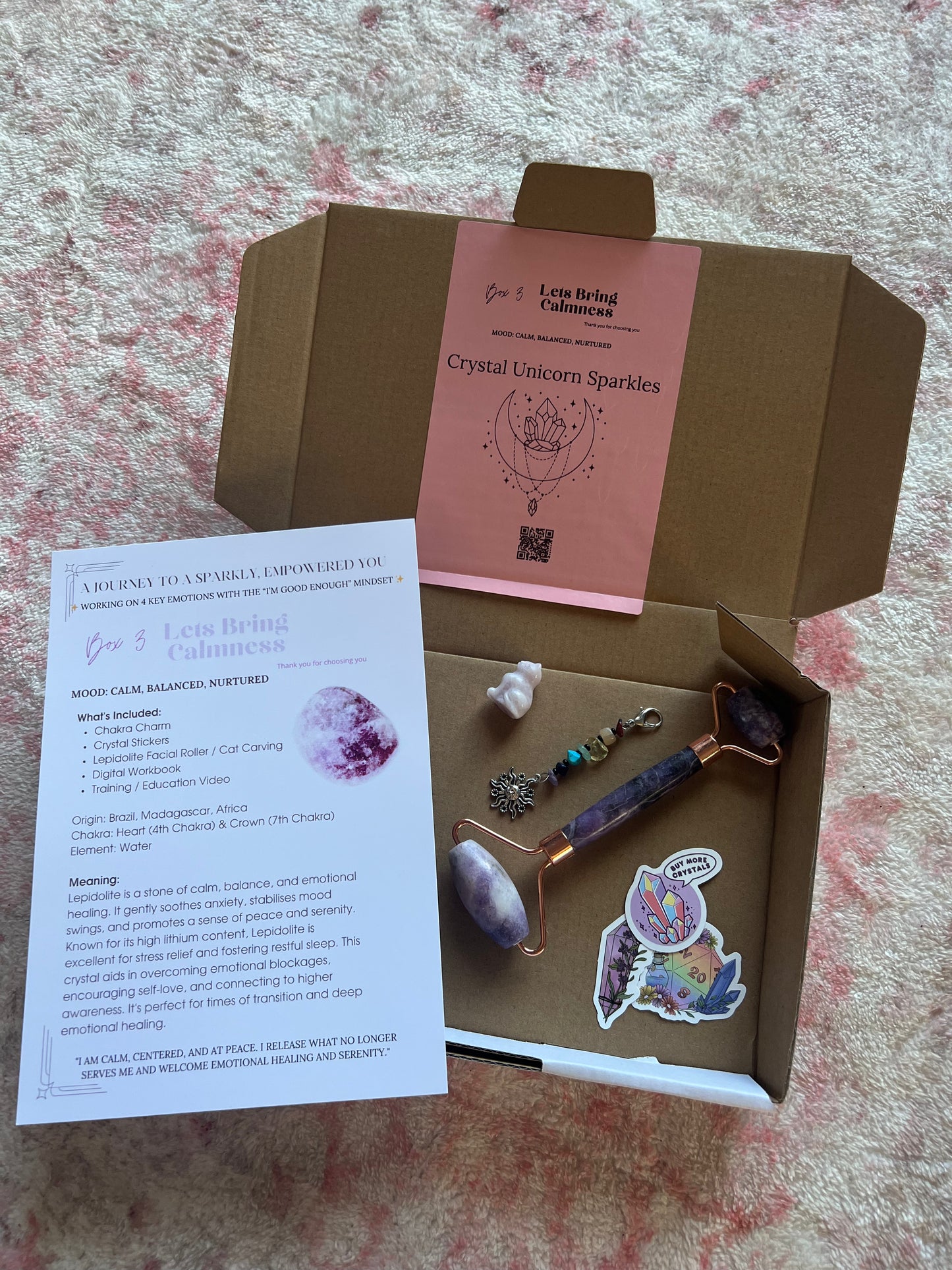 LET’S BRING CALMNESS (Box 3)