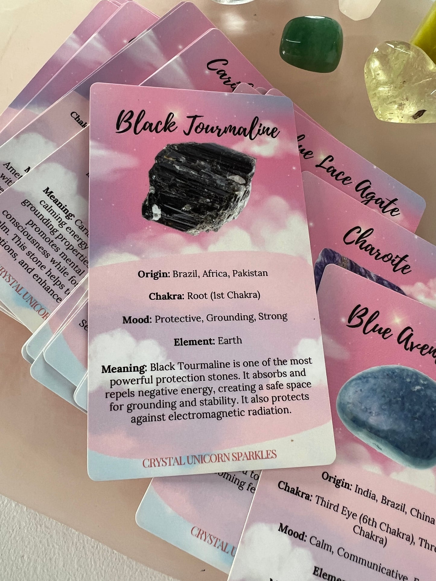 My Crystal Path Guidance Cards!