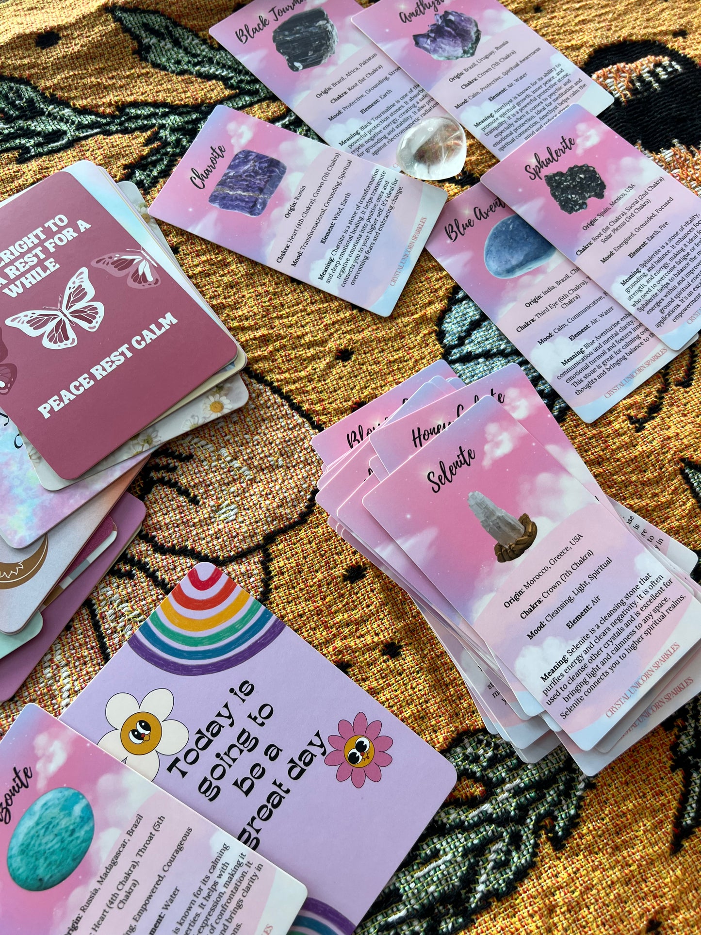 My Crystal Path Guidance Cards!