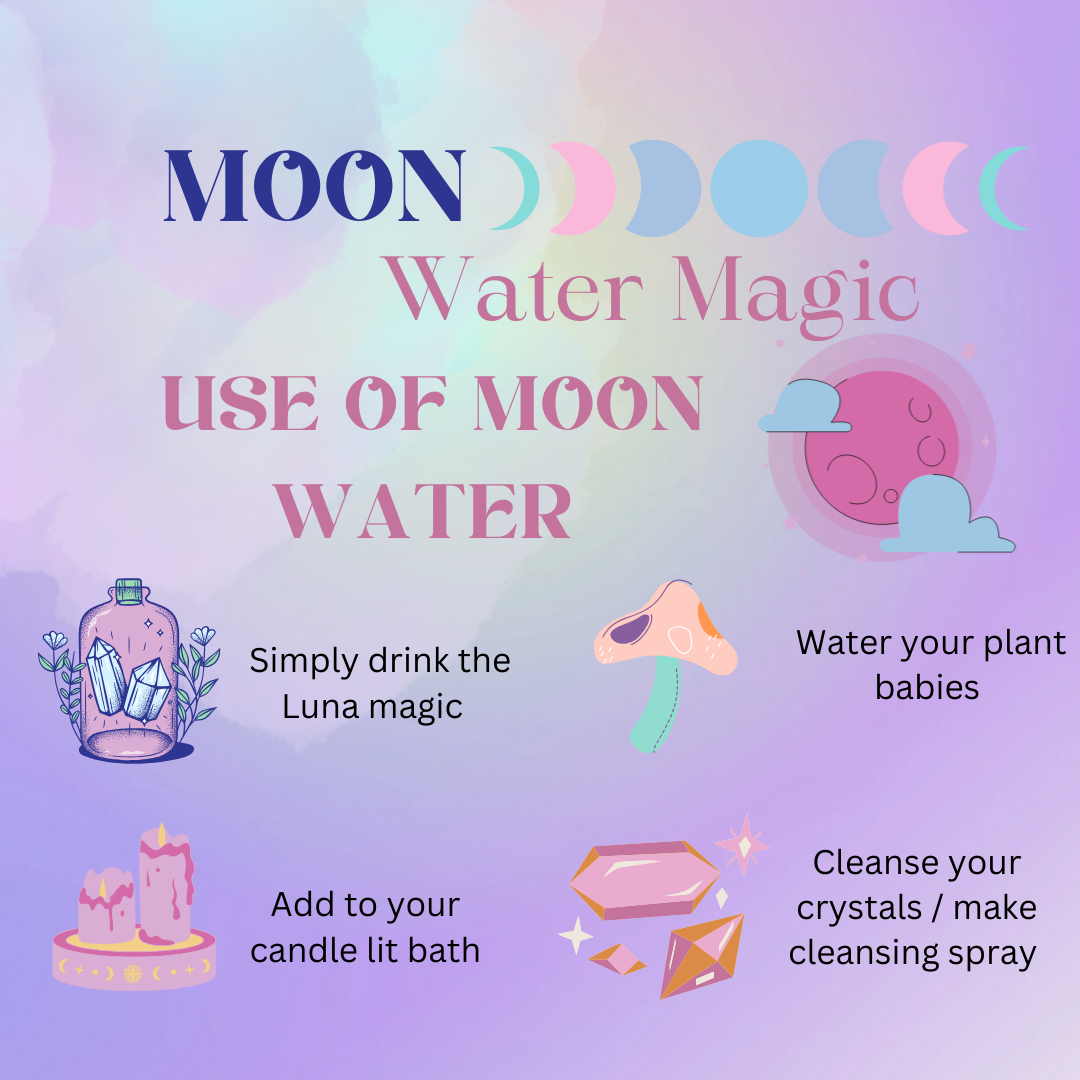 How to Make and Use Moon Water – Crystal Unicorn Sparkles