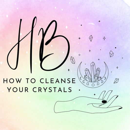 How to Cleanse your Crystals