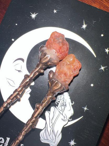 Raw Crystal Spoons