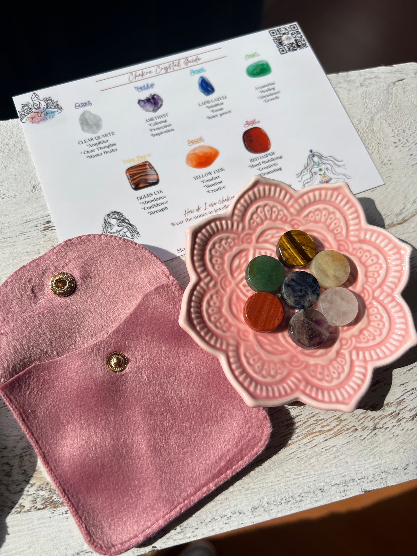 7 pcs Mini Chakra Set