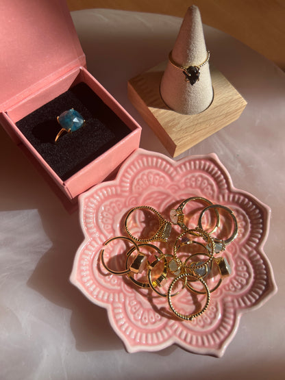 Glimmering Gems Ring Collection