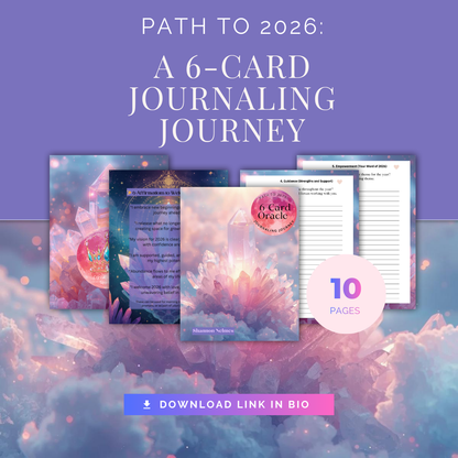 Path to 2026: A 6-Card Journaling Journey 6-Card Journaling Journey