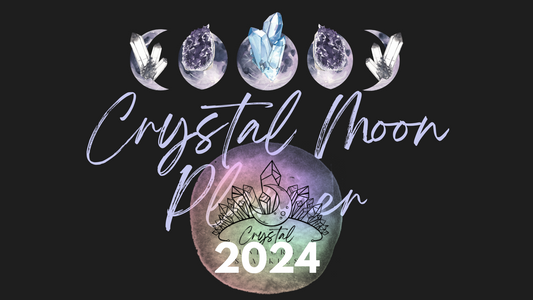Digital/ Print Out Crystal Moon Planner 2024