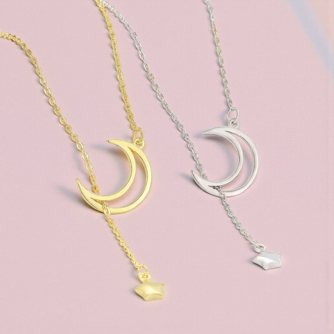 Moon & Star Light Necklace