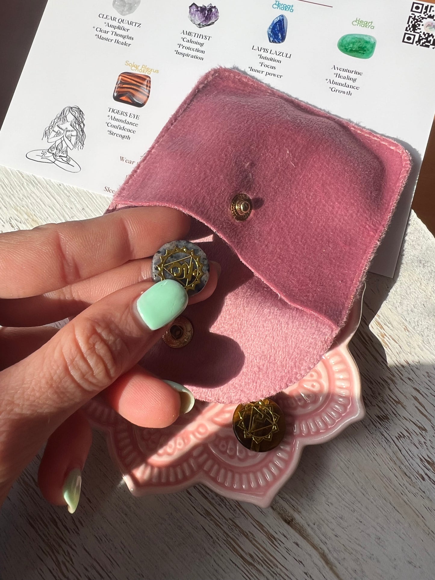 7 pcs Mini Chakra Set
