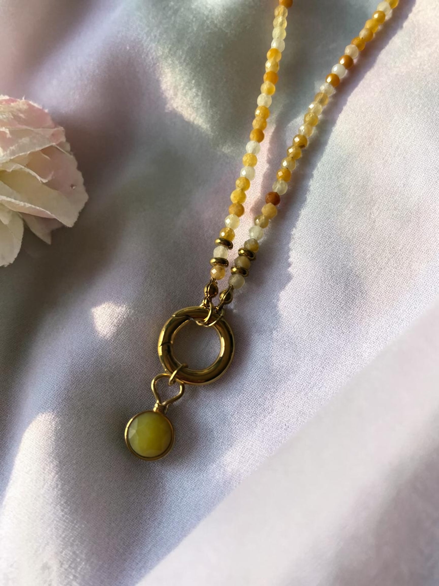 Gold Sparkle Energy Choker