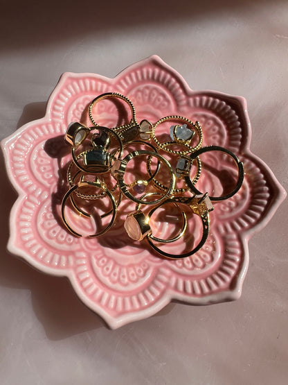 Glimmering Gems Ring Collection