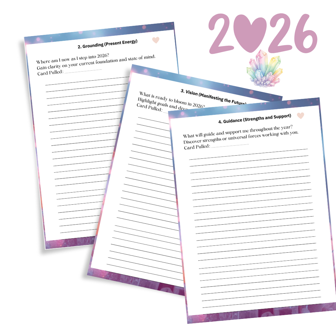 Path to 2026: A 6-Card Journaling Journey 6-Card Journaling Journey