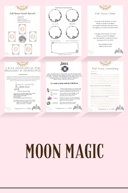 A Super Full Moon Eclipse in Aries - Harvest Moon Digital Book