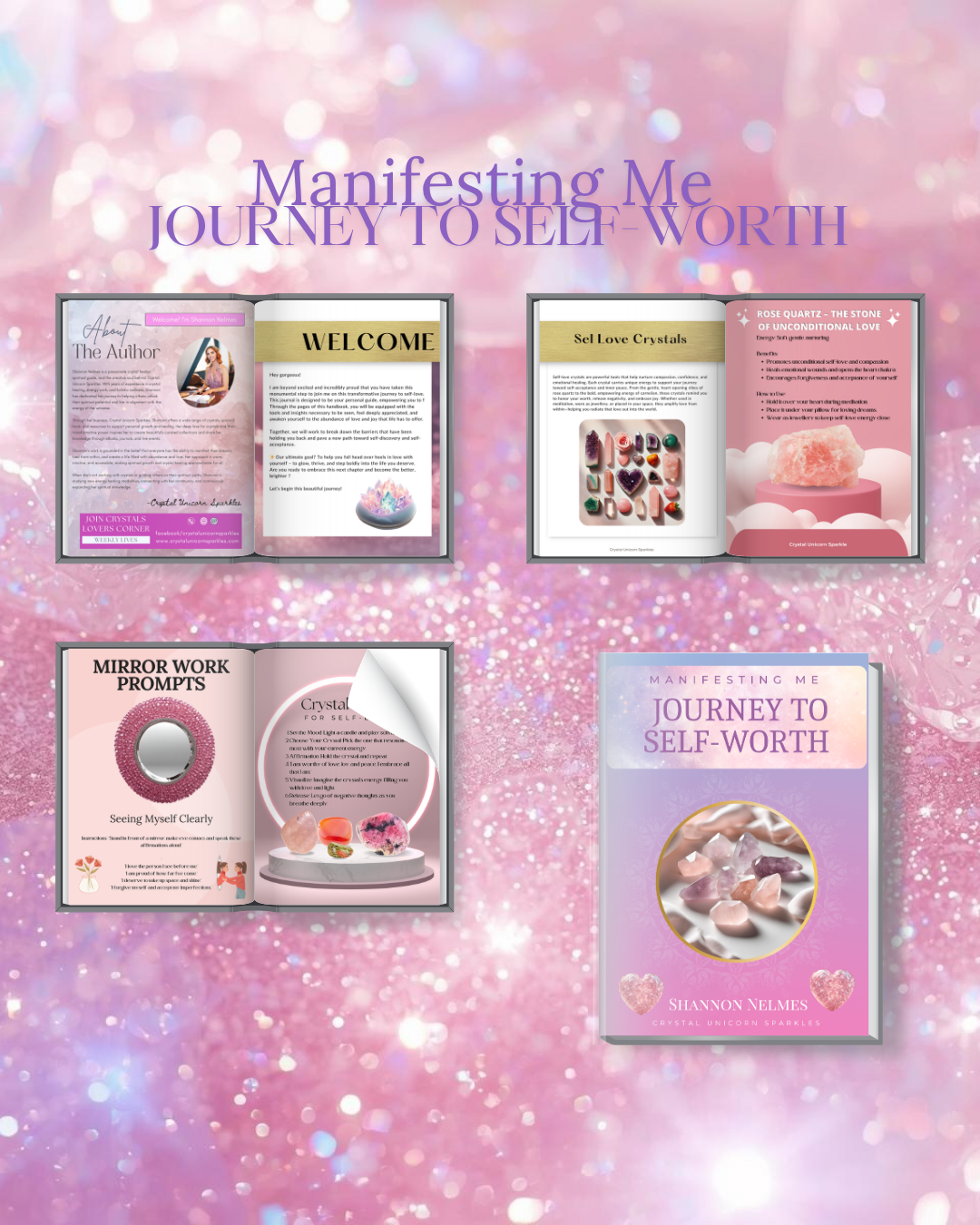 Manifesting Me: Journey to Self-Worth Journal