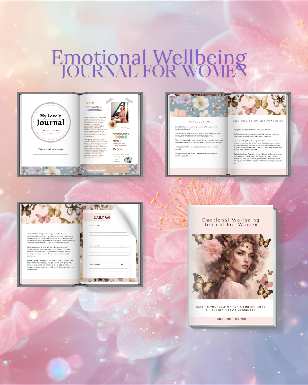 Emotional Wellbeing Journal for Women (Digital Download)