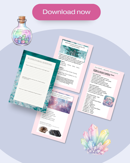 Celestial Crystal Planner 2026 – Printable Download