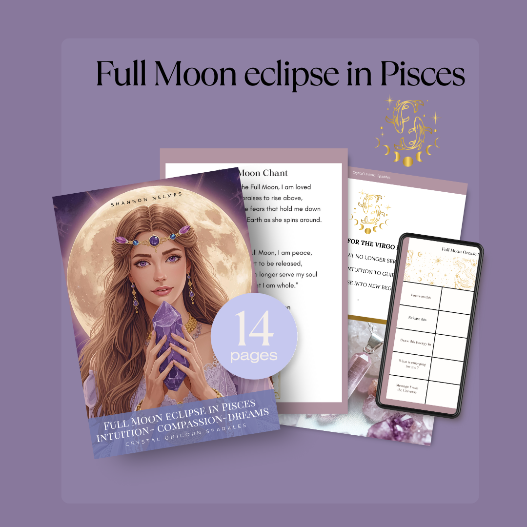 Full Moon Eclipse in Pisces Workbook