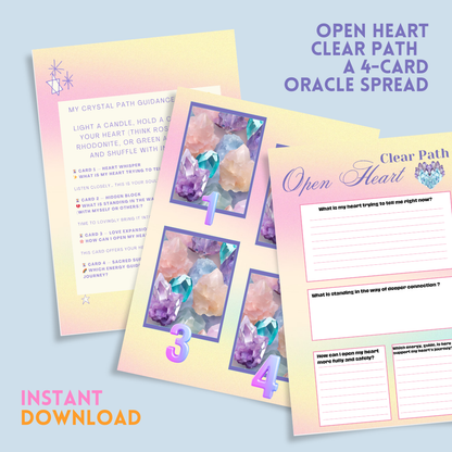 FREE Download:  Crystal Path Card Companion Booklet