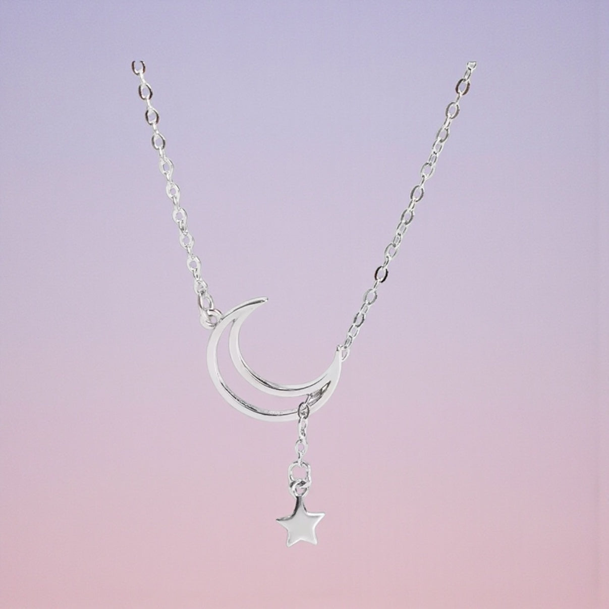 Moon & Star Light Necklace