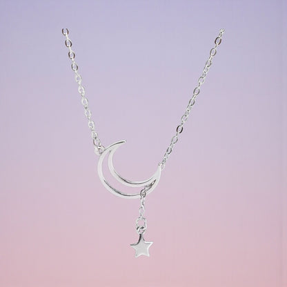 Moon & Star Light Necklace
