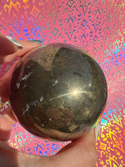 Pyrite Sphere