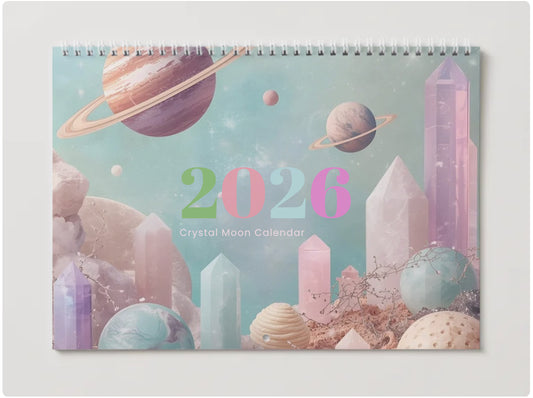 2026 Astrology x Crystal Calendar