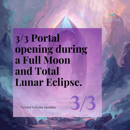 3:3 Portal Full Moon Lunar Eclipse Journal
