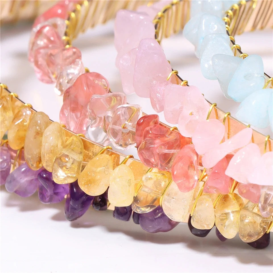 Crystal Chip Head Bands