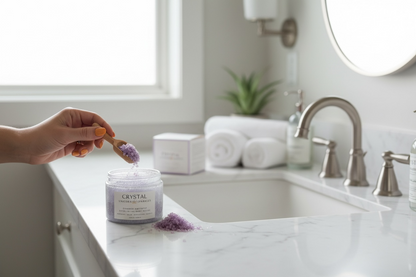 Crushed Amethyst Exfoliating Body Scrub