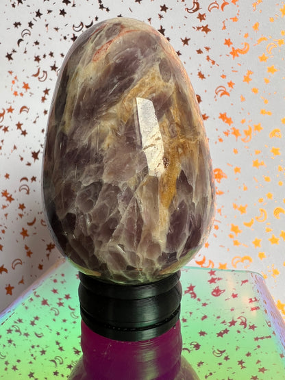 Amethyst with Hematite