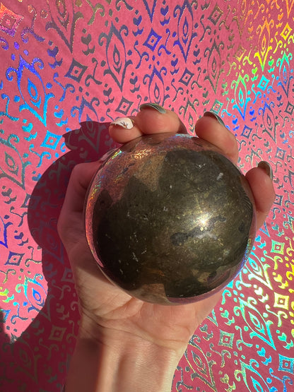 Pyrite Sphere